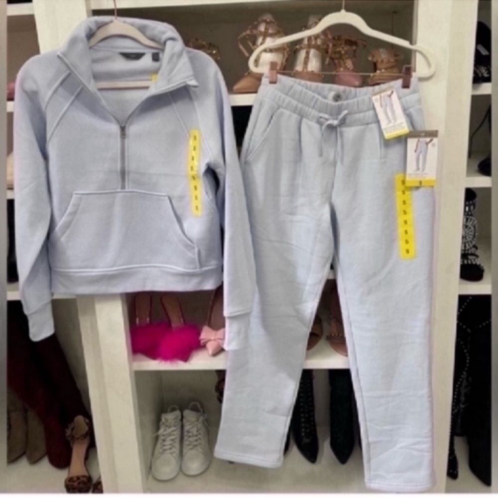 Danskin Women's Pullover Jacket and Mondetta Cozy Midweight Fleece Jogger Size S - Picture 4 of 15